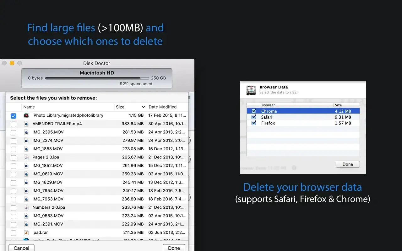 Disk Doctor: System Cleaner screenshot 3